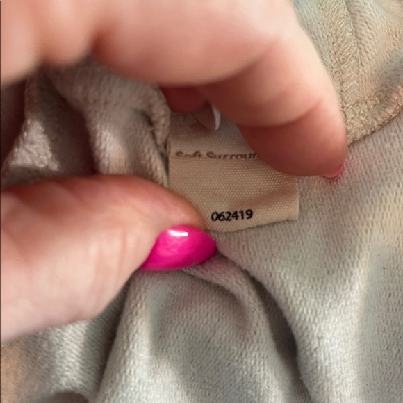 Soft Surroundings Soft Siesta Sweatshirt Tunic V-Neck Size Large - Picture 10 of 11